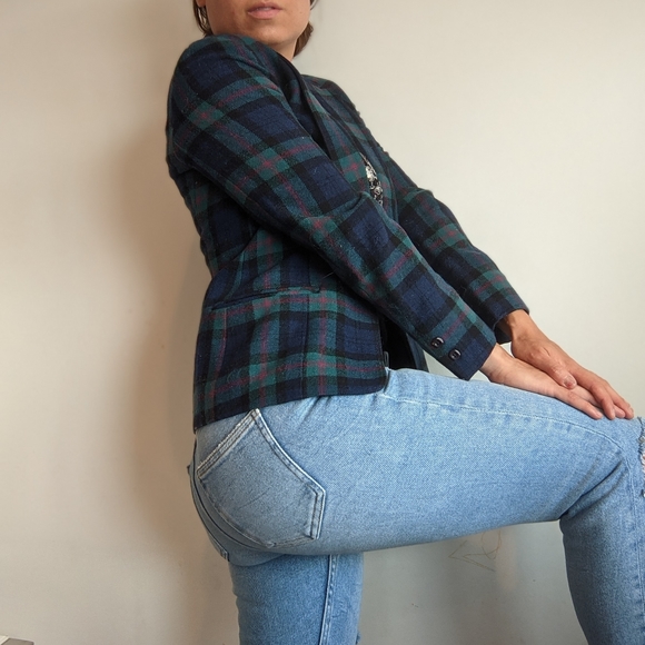 Vintage Pendleton Wool Plaid Jacket - Picture 3 of 7